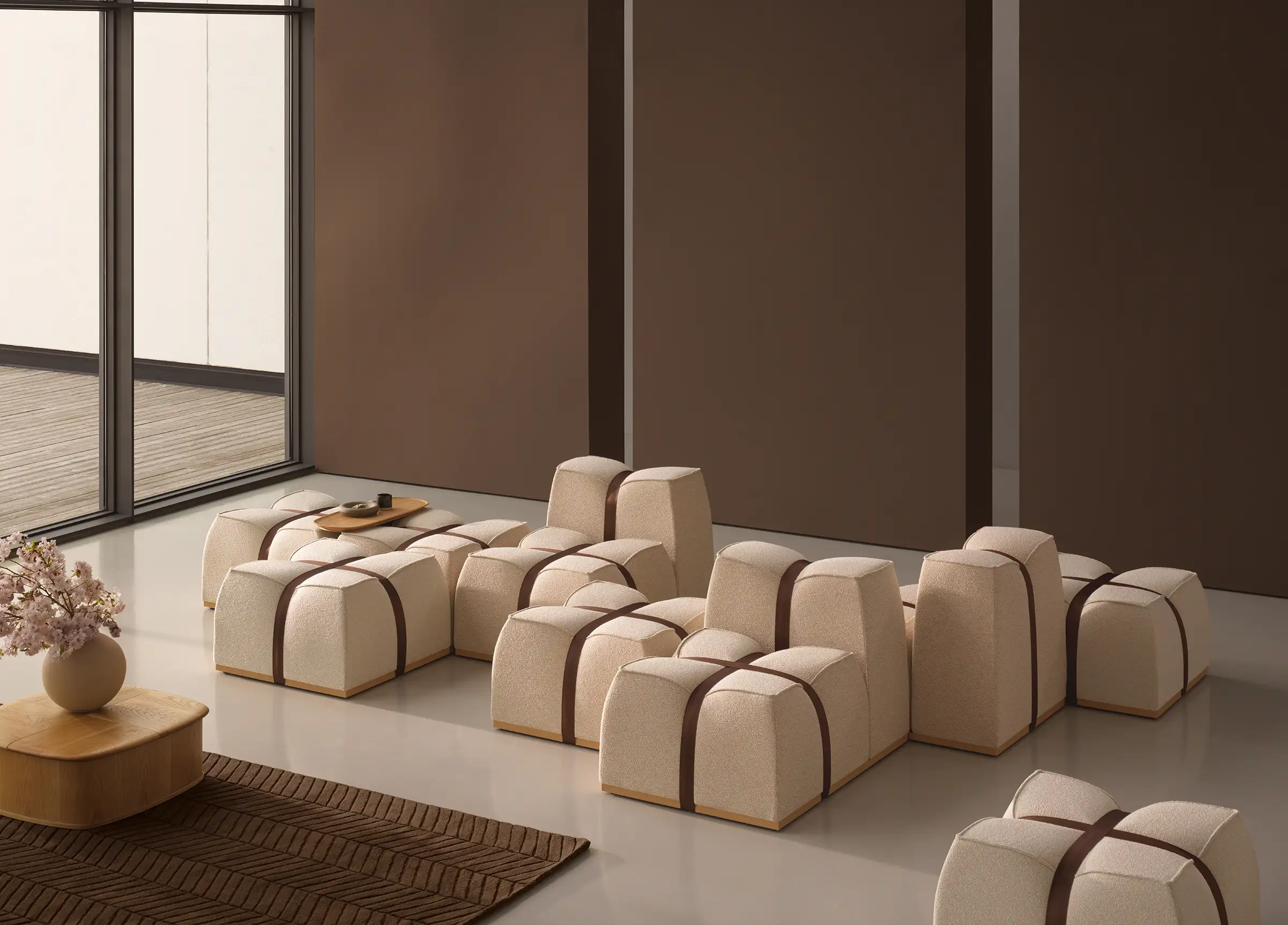 Cargo modular seating for Mizetto